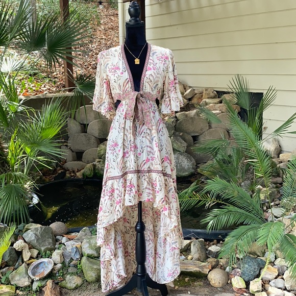 NWOT SPELL Size S Maisie Bambi Gown - Picture 1 of 9